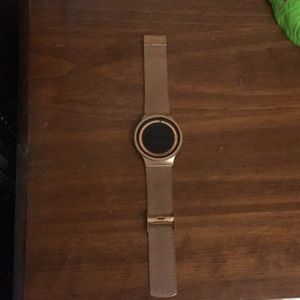 ZIIIRO ECLIPSE Steel Rose Gold Wrist Watch